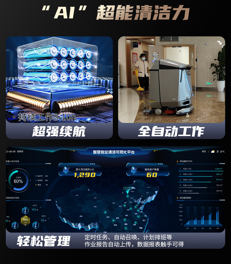 Skywalker 50 室内中大型智能清洁机械人-电动洗地机出租_手推式洗地机|扫地机_驾驶式洗地机|扫地车-八达国际